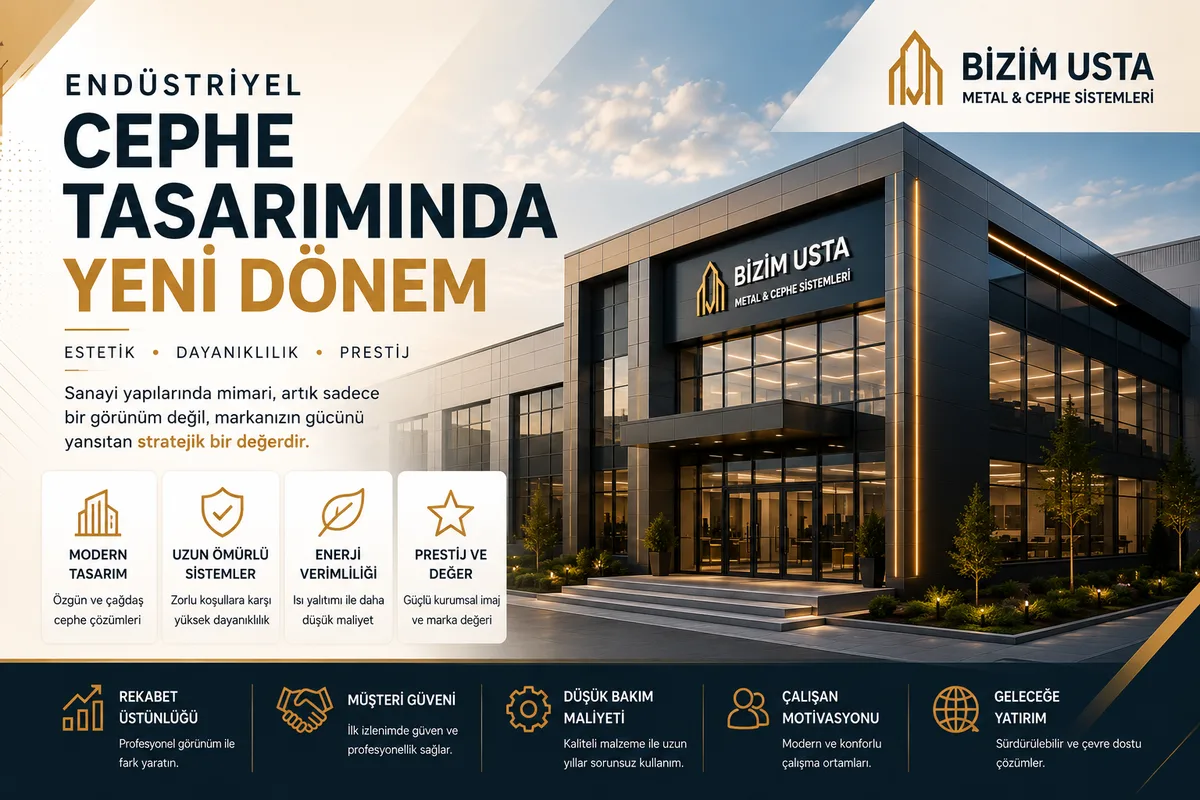 Endüstriyel Cephe Tasarımında Yeni Dönem