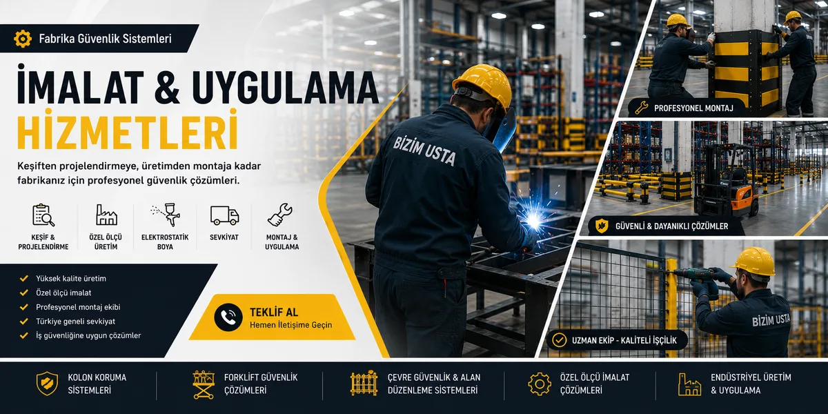 İMALAT MONTAJ HİZMETLERİ