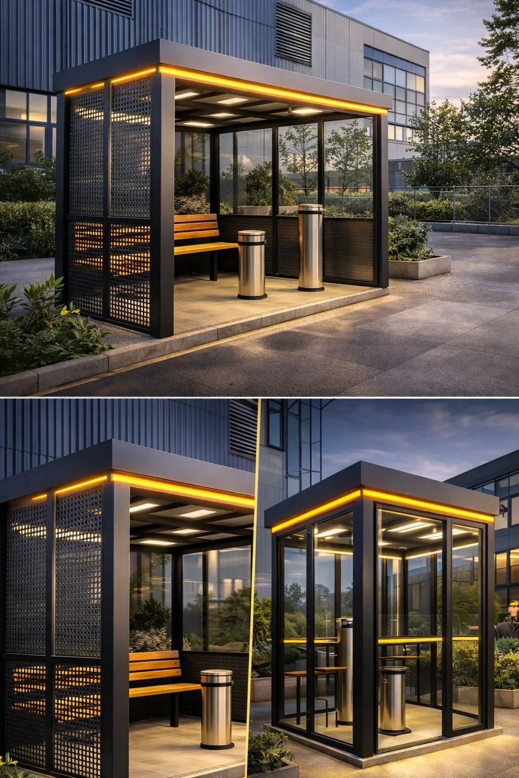 SİGARA İÇME ALANI SİSTEMLERİ